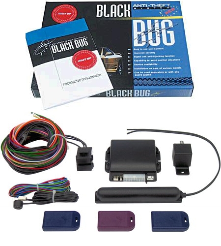 Автомобильный иммобилайзер Black Bug 71W Black Bug 71W. Технические характеристики 71W.